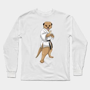 Meerkat Karate Martial arts Long Sleeve T-Shirt